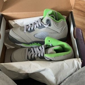 Jordan’s size kids 12c never worn